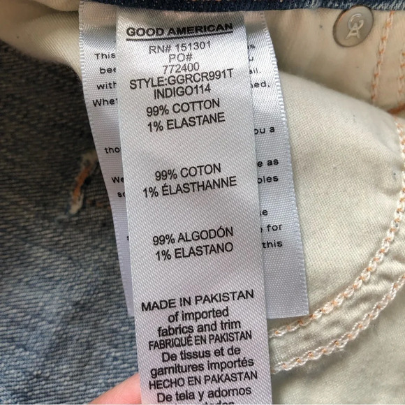 NWT Good American High Rise Jeans 26 - Picture 8 of 10